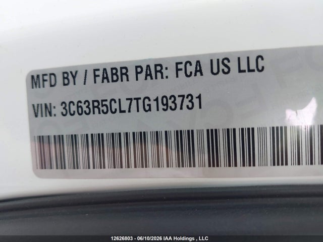 3C63R5CL7TG193731 RAM 2500 Warlock