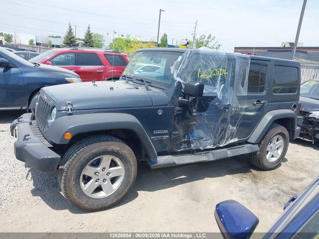 Продажа на аукционе авто 2018 Jeep Wrangler Jk Unlimited Sport, vin: 1C4BJWDG4JL815138, номер лота: 12626804