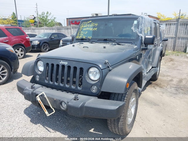 Продажа на аукционе авто 2018 Jeep Wrangler Jk Unlimited Sport, vin: 1C4BJWDG4JL815138, номер лота: 12626804