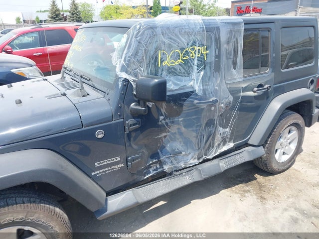 Продажа на аукционе авто 2018 Jeep Wrangler Jk Unlimited Sport, vin: 1C4BJWDG4JL815138, номер лота: 12626804