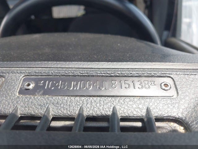 Продажа на аукционе авто 2018 Jeep Wrangler Jk Unlimited Sport, vin: 1C4BJWDG4JL815138, номер лота: 12626804