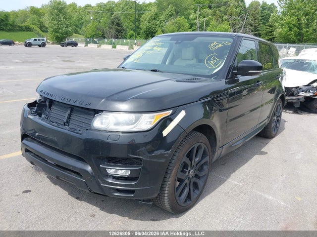 Aukcja sprzedaży 2016 Land Rover Range Rover Sport Diesel Td6 Hse, vin: SALWR2KF3GA637717, numer aukcji: 12626805