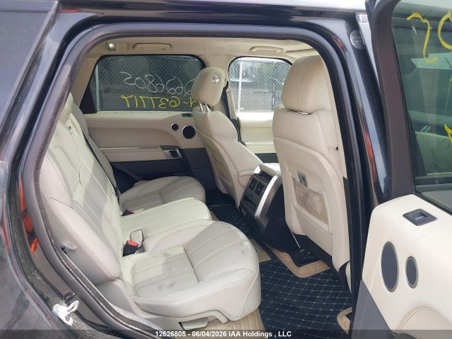 Aukcja sprzedaży 2016 Land Rover Range Rover Sport Diesel Td6 Hse, vin: SALWR2KF3GA637717, numer aukcji: 12626805