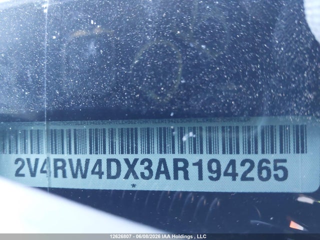 Продажа на аукционе авто 2010 Volkswagen Routan Trendline, vin: 2V4RW4DX3AR194265, номер лота: 12626807