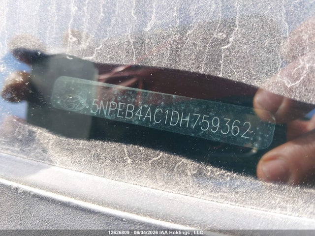 Aukcja sprzedaży 2013 Hyundai Sonata Gl/gls, vin: 5NPEB4AC1DH759362, numer aukcji: 12626809