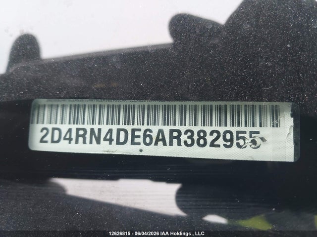 Продажа на аукционе авто 2010 Dodge Grand Caravan Se, vin: 2D4RN4DE6AR382955, номер лота: 12626815