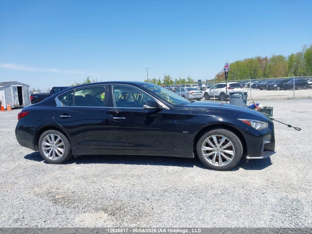 2019 Infiniti Q50 3.0t Luxe/3.0t Signature Edition/3.0t Sport მანქანა იყიდება აუქციონზე, vin: JN1EV7AR3KM551406, აუქციონის ნომერი: 12626817