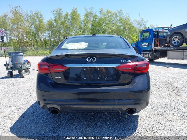2019 Infiniti Q50 3.0t Luxe/3.0t Signature Edition/3.0t Sport მანქანა იყიდება აუქციონზე, vin: JN1EV7AR3KM551406, აუქციონის ნომერი: 12626817