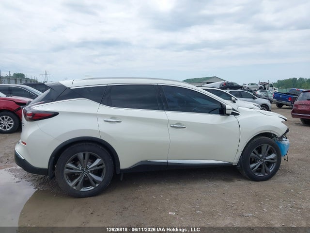12626818 :رقم المزاد ، 5N1AZ2DSXLN101955 vin ، 2020 Nissan Murano Platinum مزاد بيع