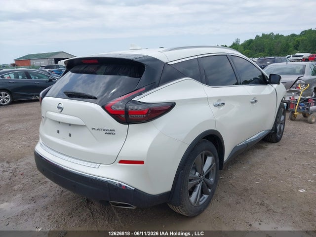 12626818 :رقم المزاد ، 5N1AZ2DSXLN101955 vin ، 2020 Nissan Murano Platinum مزاد بيع