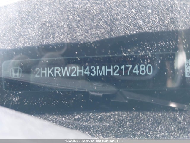 Продаж на аукціоні авто 2021 Honda Cr-v Sport, vin: 2HKRW2H43MH217480, номер лоту: 12626825
