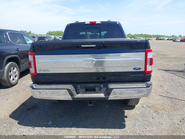 2022 Ford F-150 King Ranch მანქანა იყიდება აუქციონზე, vin: 1FTFW1E50NFB90471, აუქციონის ნომერი: 12626847