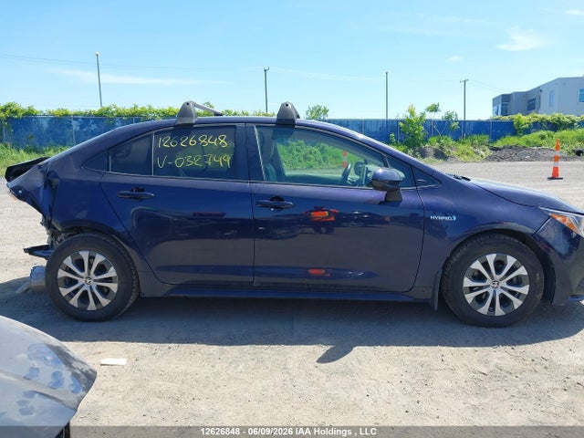 12626848 :رقم المزاد ، JTDBBMBE3MJ032749 vin ، 2021 Toyota Corolla Hybrid مزاد بيع