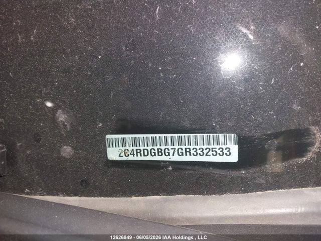 Dodge Grand Caravan Se 2016 2C4RDGBG7GR332533 Image 9