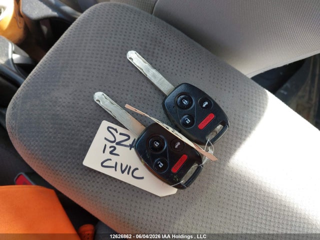 2012 Honda Civic Lx მანქანა იყიდება აუქციონზე, vin: 2HGFB2E41CH054095, აუქციონის ნომერი: 12626862