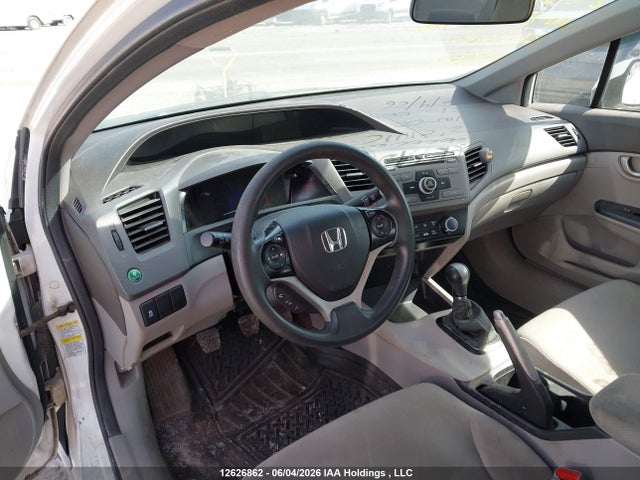 2012 Honda Civic Lx მანქანა იყიდება აუქციონზე, vin: 2HGFB2E41CH054095, აუქციონის ნომერი: 12626862