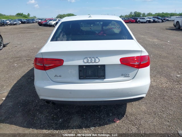 2013 Audi A4 Premium Plus მანქანა იყიდება აუქციონზე, vin: WAUFFCFL4DN039451, აუქციონის ნომერი: 12626864