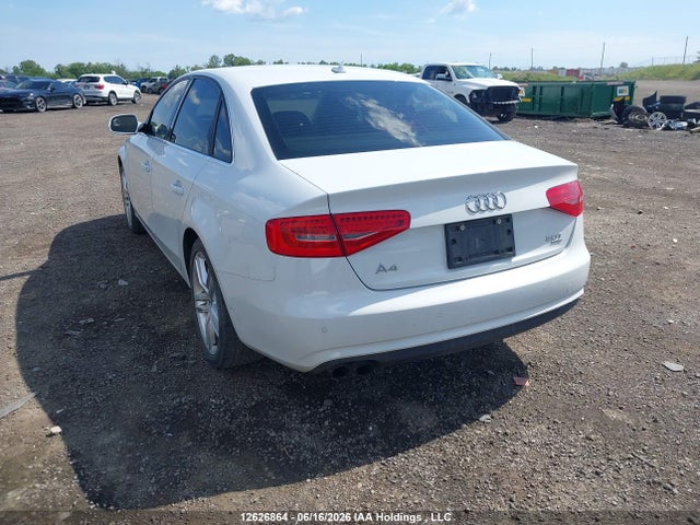 2013 Audi A4 Premium Plus მანქანა იყიდება აუქციონზე, vin: WAUFFCFL4DN039451, აუქციონის ნომერი: 12626864