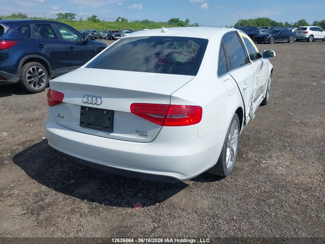 2013 Audi A4 Premium Plus მანქანა იყიდება აუქციონზე, vin: WAUFFCFL4DN039451, აუქციონის ნომერი: 12626864