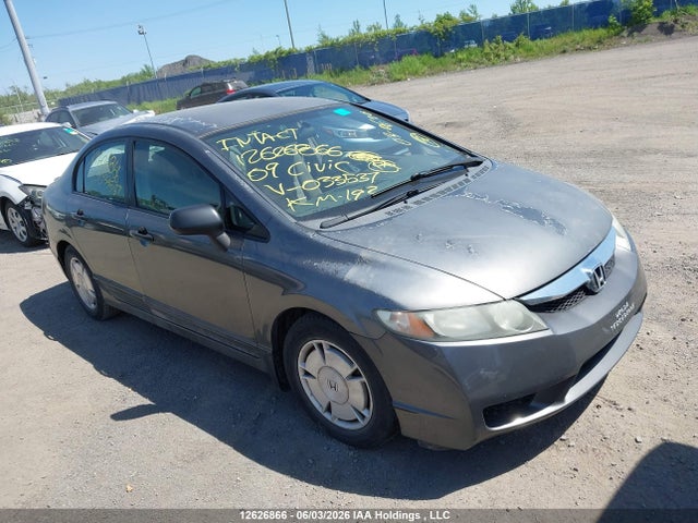 2009 Honda Civic მანქანა იყიდება აუქციონზე, vin: 2HGFA16469H033537, აუქციონის ნომერი: 12626866