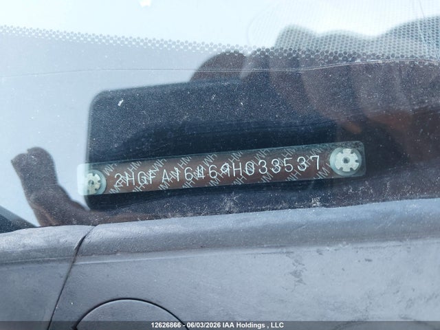 Продаж на аукціоні авто 2009 Honda Civic, vin: 2HGFA16469H033537, номер лоту: 12626866