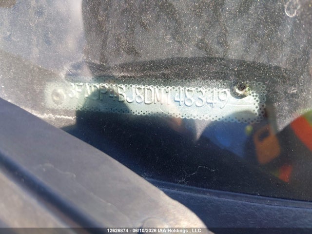12626874 :رقم المزاد ، 3FADP4BJ8DM148349 vin ، 2013 Ford Fiesta Se مزاد بيع
