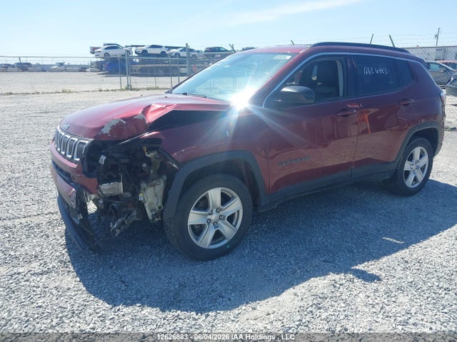 Продаж на аукціоні авто 2022 Jeep Compass North, vin: 3C4NJDBB1NT120506, номер лоту: 12626883