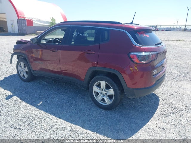 Продаж на аукціоні авто 2022 Jeep Compass North, vin: 3C4NJDBB1NT120506, номер лоту: 12626883