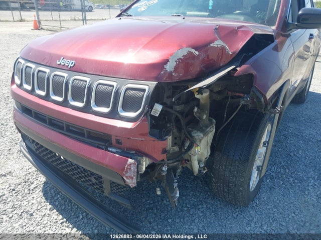 Продаж на аукціоні авто 2022 Jeep Compass North, vin: 3C4NJDBB1NT120506, номер лоту: 12626883