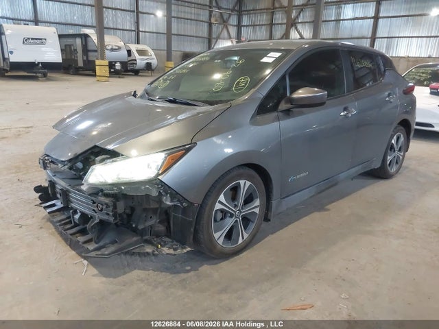 2018 Nissan Leaf S/sl/sv მანქანა იყიდება აუქციონზე, vin: 1N4AZ1CP4JC316841, აუქციონის ნომერი: 12626884