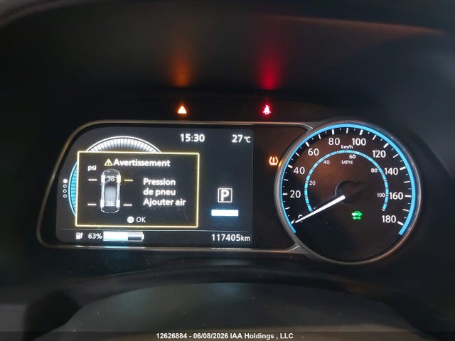 2018 Nissan Leaf S/sl/sv მანქანა იყიდება აუქციონზე, vin: 1N4AZ1CP4JC316841, აუქციონის ნომერი: 12626884