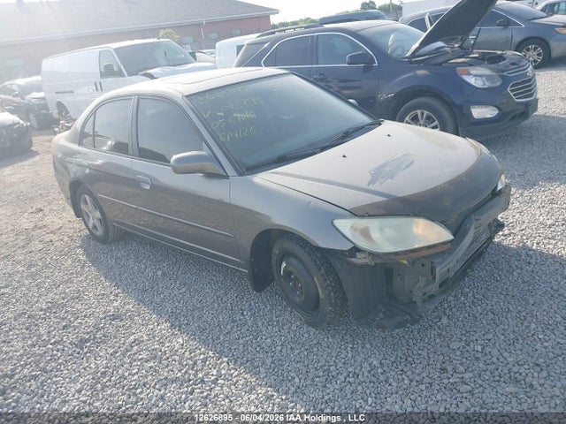 2005 Honda Civic Ex მანქანა იყიდება აუქციონზე, vin: 2HGES16845H013793, აუქციონის ნომერი: 12626895
