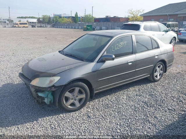 2005 Honda Civic Ex მანქანა იყიდება აუქციონზე, vin: 2HGES16845H013793, აუქციონის ნომერი: 12626895