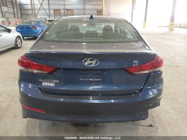 2017 Hyundai Elantra Se/value/limited მანქანა იყიდება აუქციონზე, vin: KMHD84LF7HU380486, აუქციონის ნომერი: 12626896