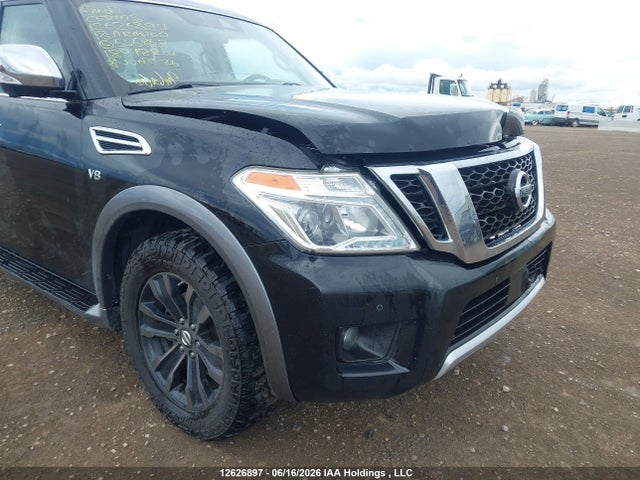 12626897 :رقم المزاد ، JN8AY2NCXJ9556863 vin ، 2018 Nissan Armada Sv/sl/platinum مزاد بيع