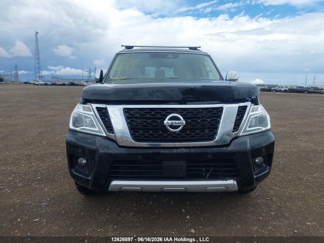 12626897 :رقم المزاد ، JN8AY2NCXJ9556863 vin ، 2018 Nissan Armada Sv/sl/platinum مزاد بيع