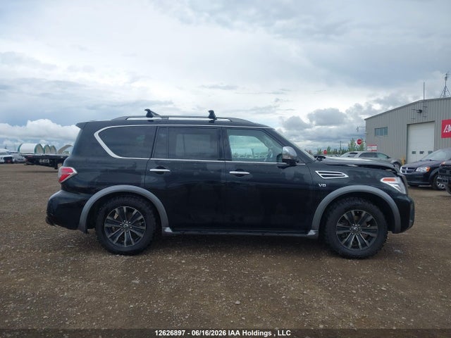 12626897 :رقم المزاد ، JN8AY2NCXJ9556863 vin ، 2018 Nissan Armada Sv/sl/platinum مزاد بيع