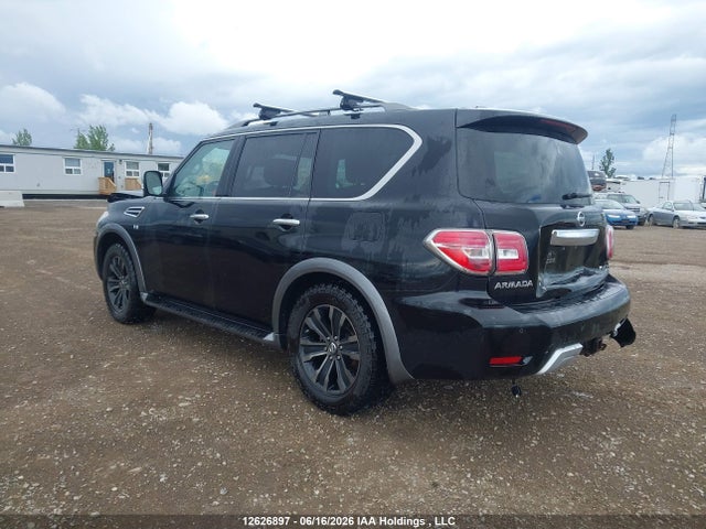 12626897 :رقم المزاد ، JN8AY2NCXJ9556863 vin ، 2018 Nissan Armada Sv/sl/platinum مزاد بيع