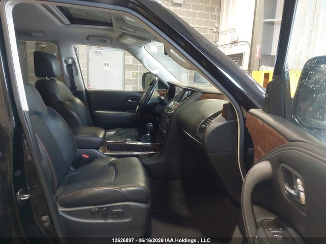 12626897 :رقم المزاد ، JN8AY2NCXJ9556863 vin ، 2018 Nissan Armada Sv/sl/platinum مزاد بيع