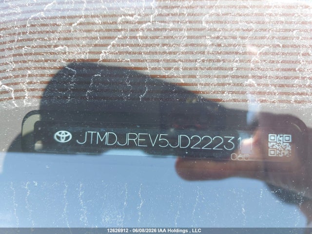 JTMDJREV5JD222311 Toyota RAV4