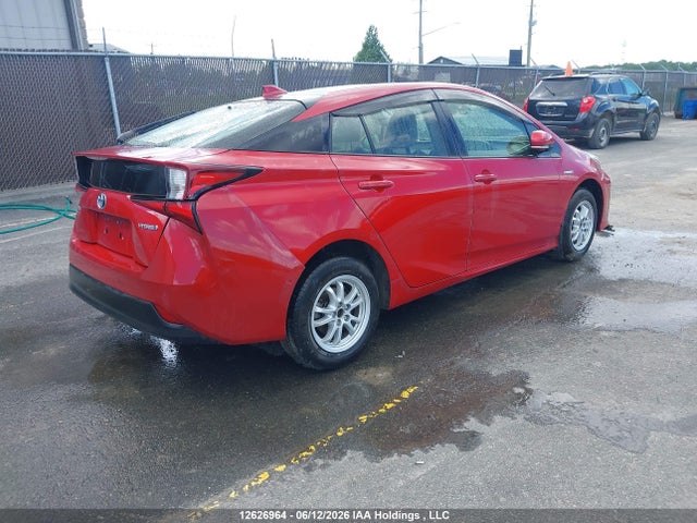 12626964 :رقم المزاد ، JTDL9RFU7L3020654 vin ، 2020 Toyota Prius Technology Awd-e مزاد بيع