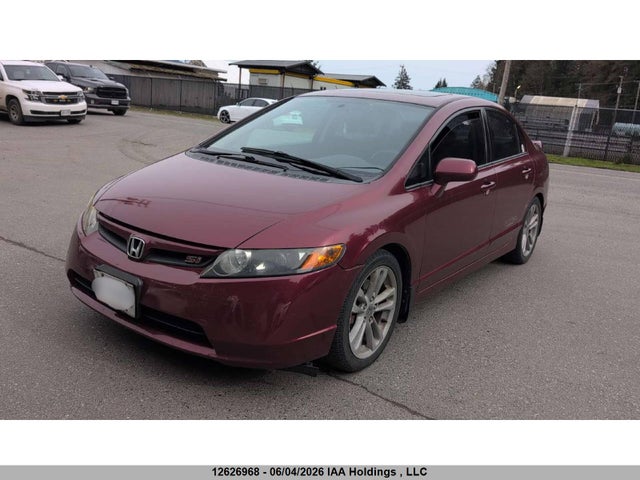 12626968 :رقم المزاد ، 2HGFA55508H200281 vin ، 2008 Honda Civic Si مزاد بيع