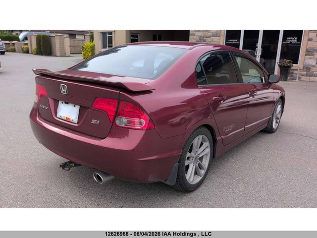 2008 Honda Civic Si მანქანა იყიდება აუქციონზე, vin: 2HGFA55508H200281, აუქციონის ნომერი: 12626968