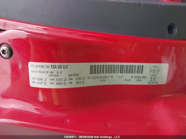 Fiat 500c Lounge 2016 3C3CFFER2GT229819 Image 9