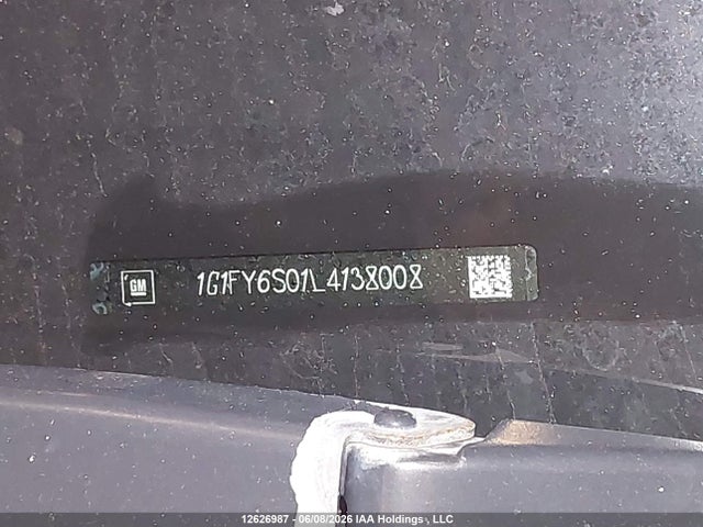 2020 Chevrolet Bolt Ev Lt მანქანა იყიდება აუქციონზე, vin: 1G1FY6S01L4138008, აუქციონის ნომერი: 12626987