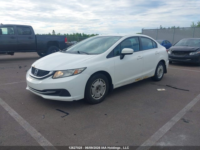 Honda Civic Lx 2014 2HGFB2F40EH003754 Image 2