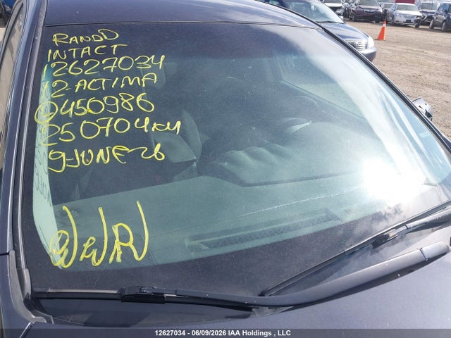 Продаж на аукціоні авто 2012 Nissan Altima 2.5 S, vin: 1N4AL2AP7CN450986, номер лоту: 12627034