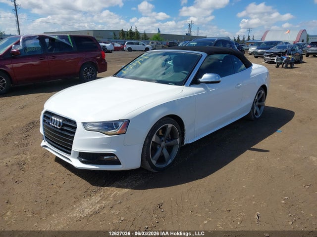 2014 Audi S5 Premium მანქანა იყიდება აუქციონზე, vin: WAULGBFH3EN010241, აუქციონის ნომერი: 12627036