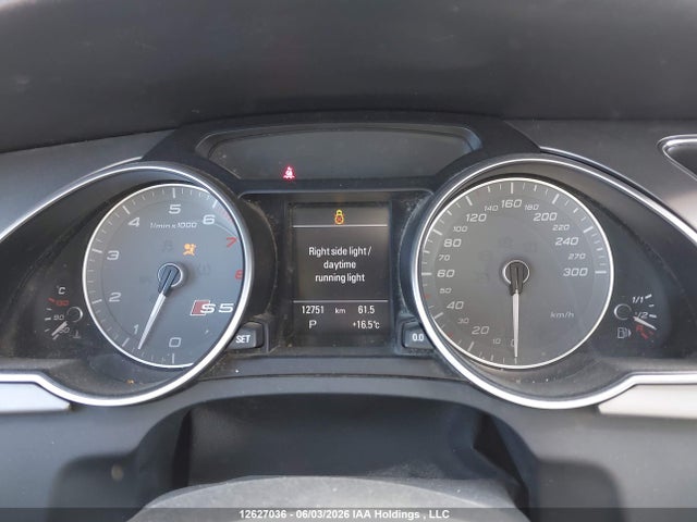 2014 Audi S5 Premium მანქანა იყიდება აუქციონზე, vin: WAULGBFH3EN010241, აუქციონის ნომერი: 12627036
