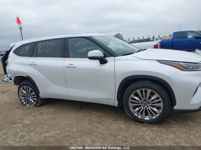 12627050 :رقم المزاد ، 5TDEBRCH0TS697841 vin ، 2026 Toyota Highlander Hybrid Limited Awd مزاد بيع